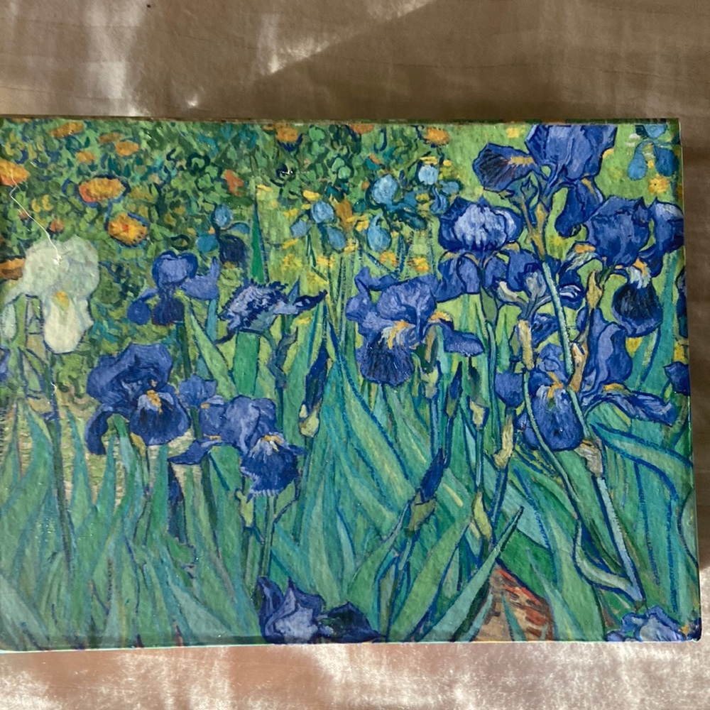 NIB Van Gogh “Irises” notecards with envelopes